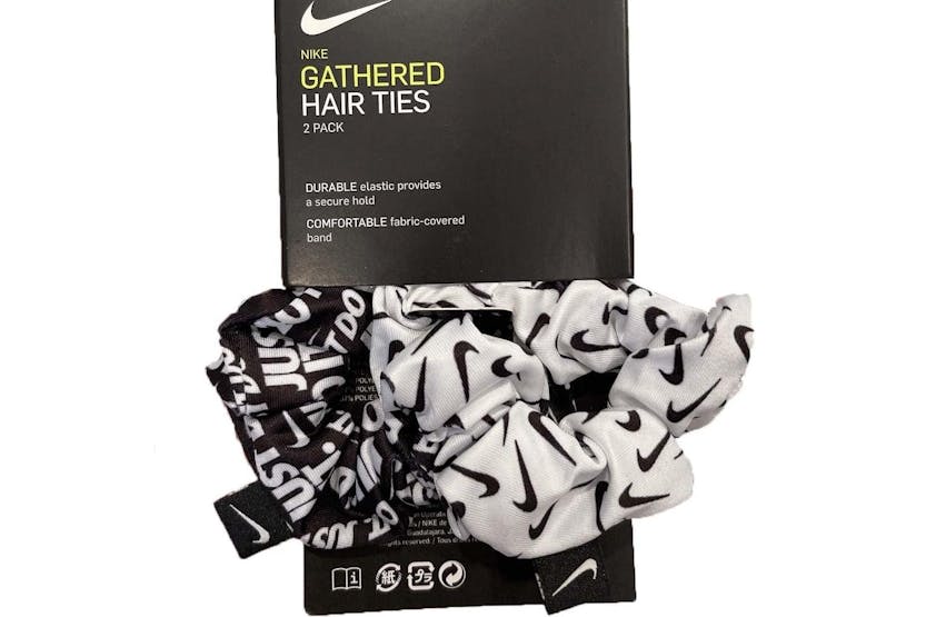 Nike Bb-accnikhea015d - Nike Two Pack Gathered Hair Tie Blac Nike Bb-accnikhea015d - Nike Two Pack Gathered Hair Tie Blac