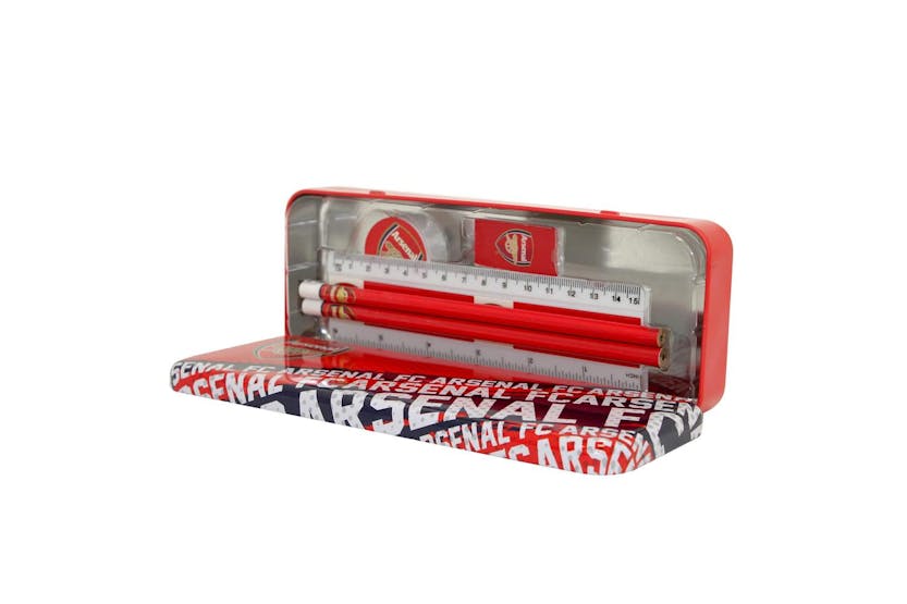 Arsenal Fc Bb-fbsstaar024 - Arsenal Crest Tin Stationery Set Arsenal Fc Bb-fbsstaar024 - Arsenal Crest Tin Stationery Set