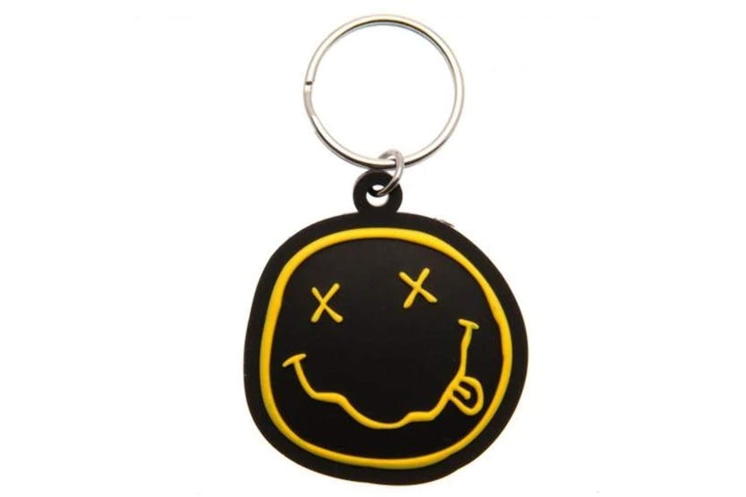 Nirvana Rubber Keychain - Great Gift For Fans! Nirvana Rubber Keychain - Great Gift For Fans!