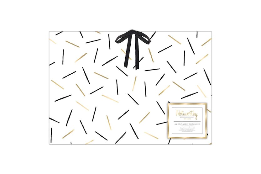 Docrafts Not 245120 - A4 Document Organiser- Metallic Mono Docrafts Not 245120 - A4 Document Organiser- Metallic Mono