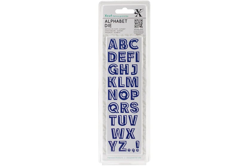 Docrafts Xcu 504059 - Alphabet Dies - Bevelled Docrafts Xcu 504059 - Alphabet Dies - Bevelled