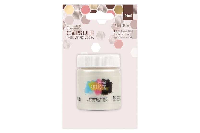 Docrafts Pma 550606 - Fabric Paint - Capsule - Geometric Moc Docrafts Pma 550606 - Fabric Paint - Capsule - Geometric Moc