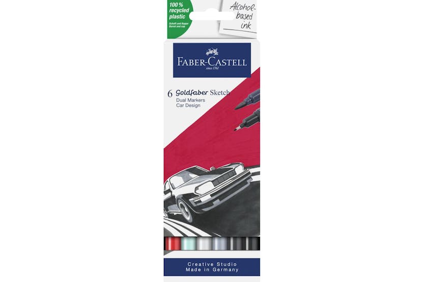 Faber-castell Fc164813 - Goldfaber Sketch Marker Car Design Faber-castell Fc164813 - Goldfaber Sketch Marker Car Design