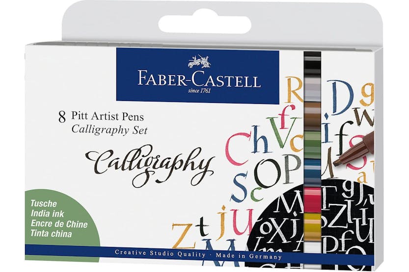 Faber-castell Fc167508 - Pitt Artist Pen Calligraphy Wallet Faber-castell Fc167508 - Pitt Artist Pen Calligraphy Wallet