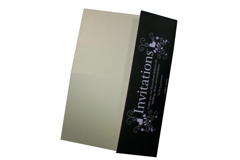 Paperstate In1113 - Invitation A5 Insert Pearl Champagne 10$ Paperstate In1113 - Invitation A5 Insert Pearl Champagne 10$
