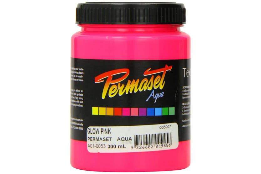 Permaset Sr006007 - Aqua Standard Glow 300ml Pink Permaset Sr006007 - Aqua Standard Glow 300ml Pink