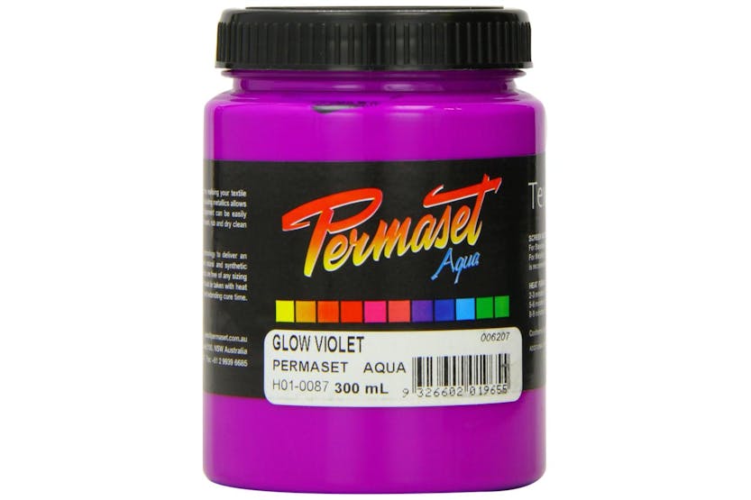 Permaset Sr006207 - Aqua Standard Glow 300ml Violet Permaset Sr006207 - Aqua Standard Glow 300ml Violet