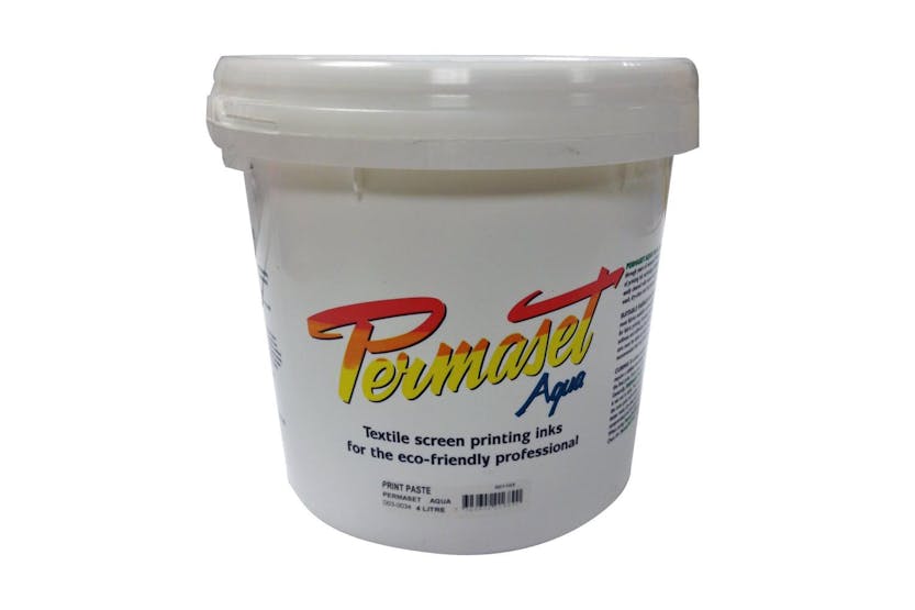 Permaset Sr001103 - Aqua Standard Print Paste 4 Litre Permaset Sr001103 - Aqua Standard Print Paste 4 Litre