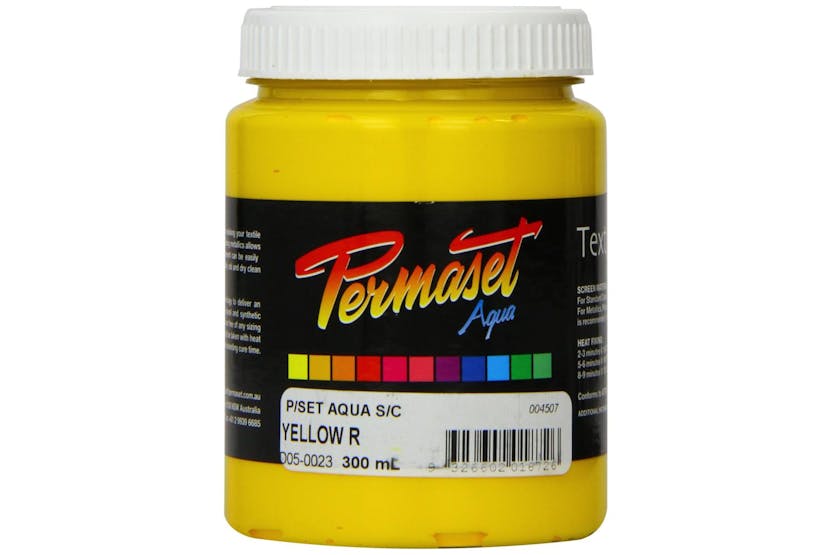 Permaset Sr004507 - Aqua Supercover 300ml Yellow R Permaset Sr004507 - Aqua Supercover 300ml Yellow R