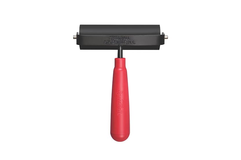 Speedball Sb004124 - 4" Deluxe Hard Rubber Brayer- Hd Steel Speedball Sb004124 - 4" Deluxe Hard Rubber Brayer- Hd Steel