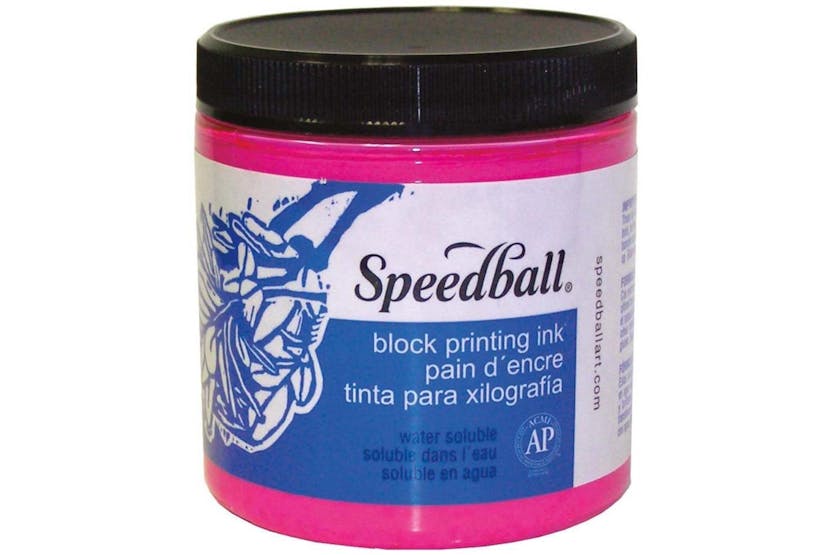 Speedball Sb003810 - 8 Oz. Water-soluble Block Ink Magenta Speedball Sb003810 - 8 Oz. Water-soluble Block Ink Magenta