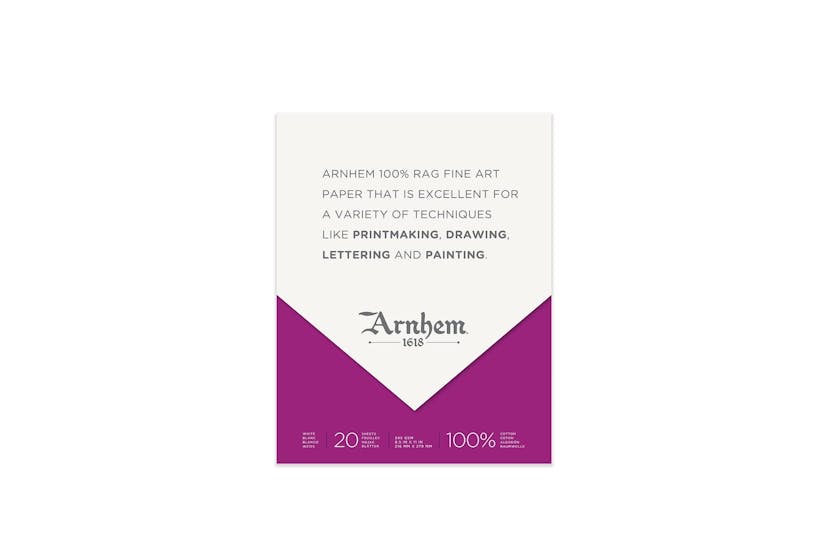 Speedball Sb007090 - Arnhem 1618 Paper Pad - 8.5in X 11in - Speedball Sb007090 - Arnhem 1618 Paper Pad - 8.5in X 11in -