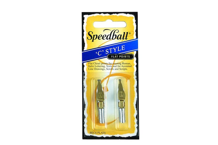 Speedball Sb031023 - C2/c3 Pen Nibs 1 Each Per Card Speedball Sb031023 - C2/c3 Pen Nibs 1 Each Per Card