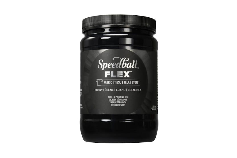 Speedball Sb045223 - Flex Screen Printing Fabric Ink Ebony 3 Speedball Sb045223 - Flex Screen Printing Fabric Ink Ebony 3