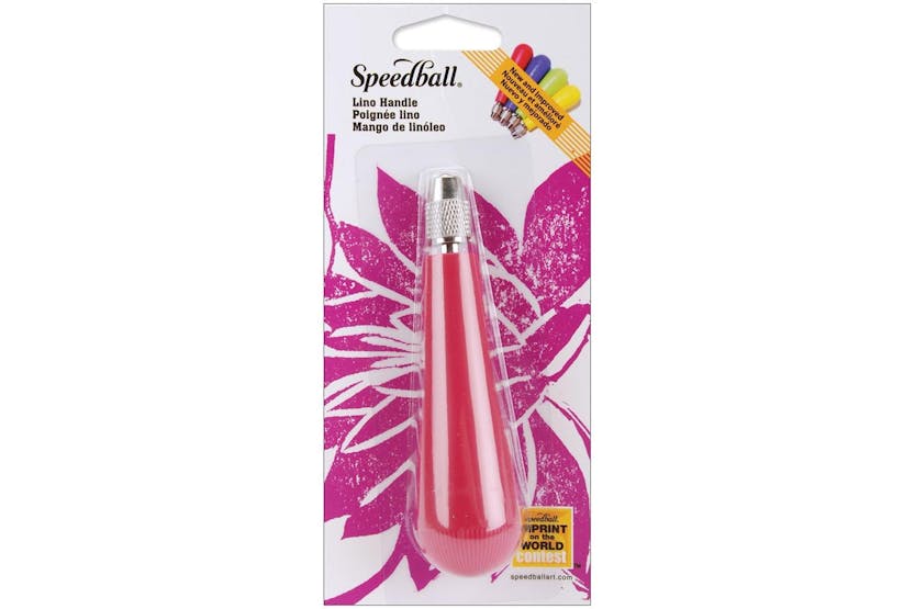 Speedball Sb041238 - Lino Handle Carded (red) Speedball Sb041238 - Lino Handle Carded (red)