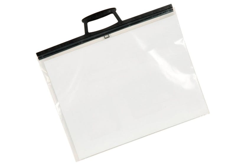 West Wd152319 - A4 Clear Clip-close Poly Folio West Wd152319 - A4 Clear Clip-close Poly Folio
