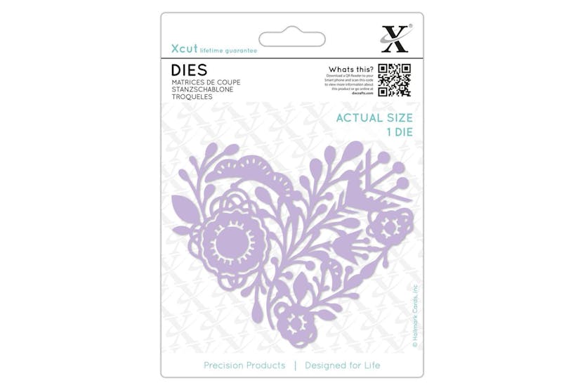 Xcut Xcu 503443 - Dies (1pc)- Folk Heart Xcut Xcu 503443 - Dies (1pc)- Folk Heart