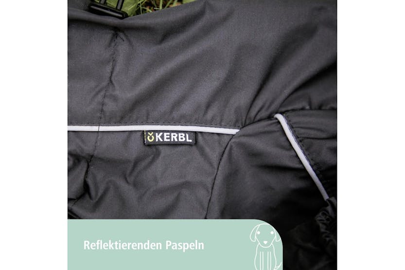 Kerbl Pet Ker-81381 - Raincoat Manchester Black 60 Cm Kerbl Pet Ker-81381 - Raincoat Manchester Black 60 Cm