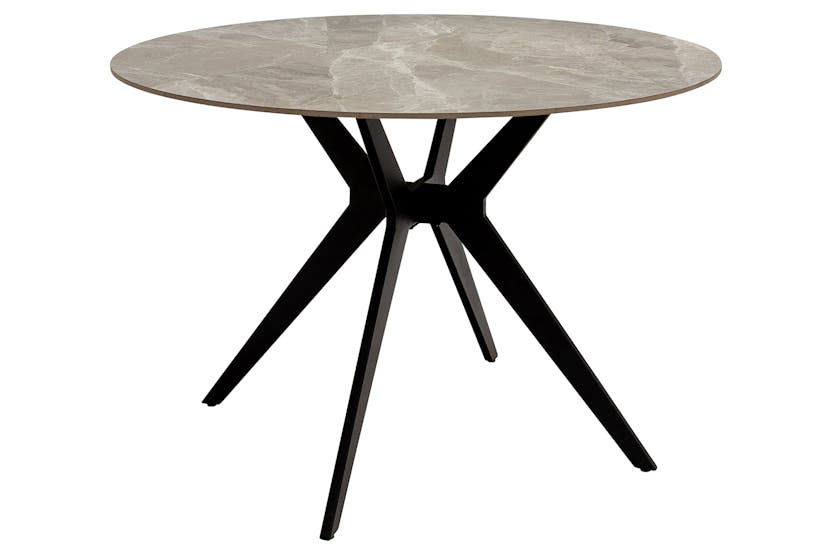 Toby Dining Set | Table & 4 x Chairs | Grey/Black Toby Dining Set | Table & 4 x Chairs | Grey/Black