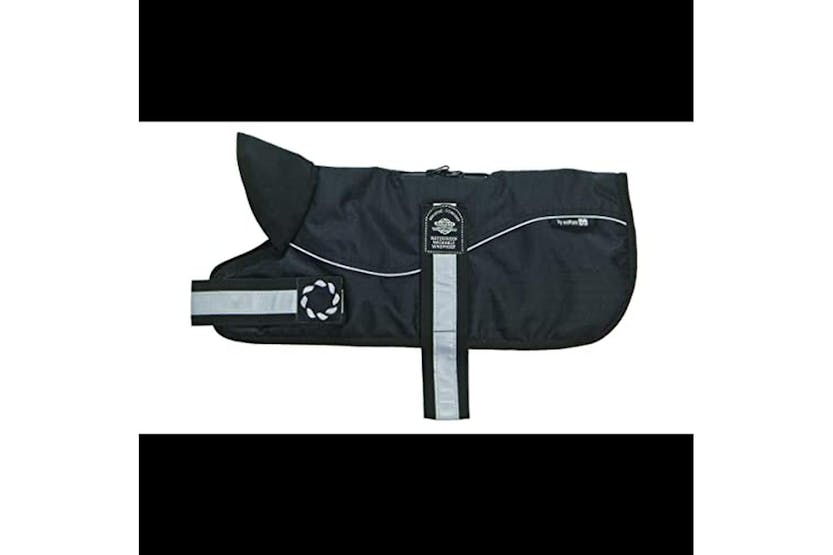 Outhwaite Pei-260608 - Reflective Black On Black Padded Harn Outhwaite Pei-260608 - Reflective Black On Black Padded Harn