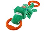 Gigwi Pei-265966 - Gigwi Iron Grip Crocodile Plush Tug Toy W Gigwi Pei-265966 - Gigwi Iron Grip Crocodile Plush Tug Toy W