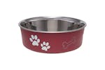 Loving Pets Pei-264792 - Bella Bowls Large Merlot Loving Pets Pei-264792 - Bella Bowls Large Merlot