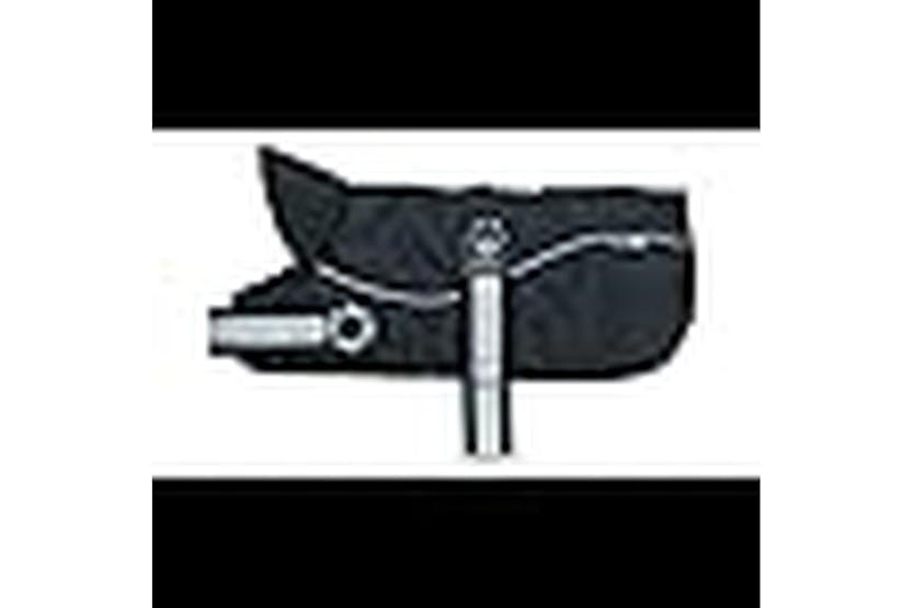 Outhwaite Pei-260607 - Reflective Black On Black Padded Harn Outhwaite Pei-260607 - Reflective Black On Black Padded Harn