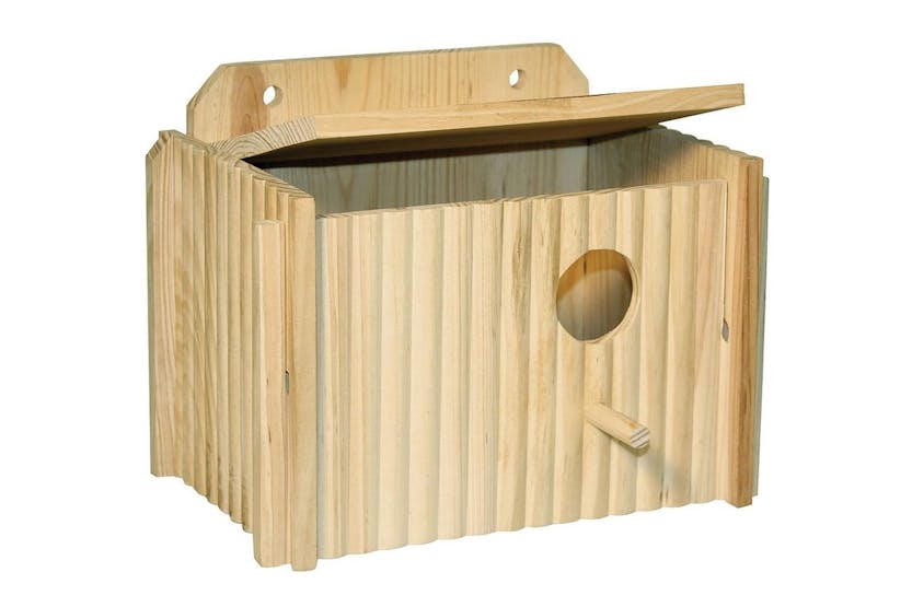 Kerbl Ker-82955 - Nesting Box For Parakeets 21x13x13cm Kerbl Ker-82955 - Nesting Box For Parakeets 21x13x13cm