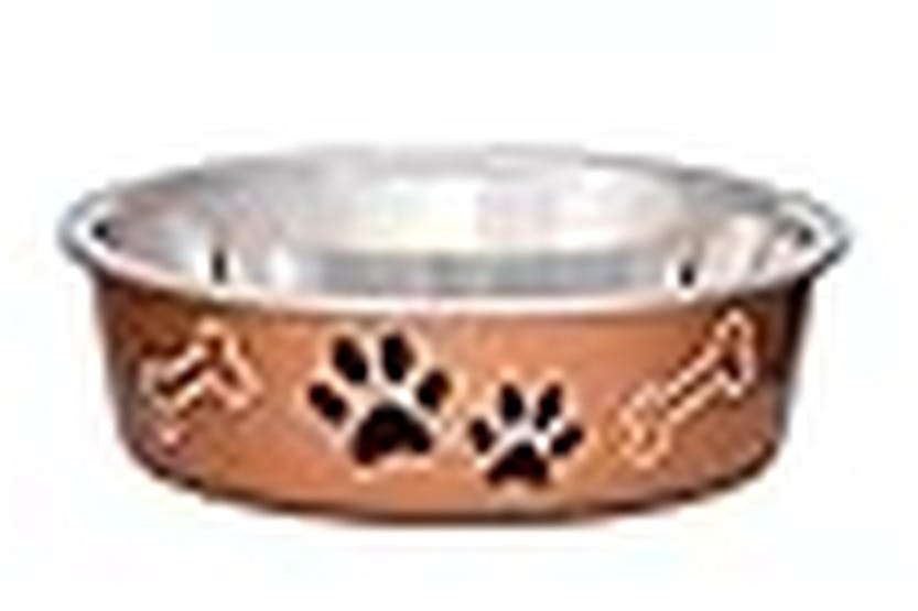 Loving Pets Pei-264795 - Bella Bowls Medium Copper Loving Pets Pei-264795 - Bella Bowls Medium Copper