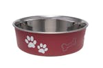 Loving Pets Pei-264791 - Bella Bowls Medium Merlot Loving Pets Pei-264791 - Bella Bowls Medium Merlot
