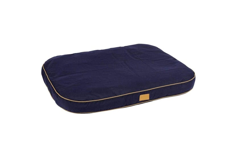 Kerbl Pet Ker-81313 - Bed Cushion Jerome, Navy-cognac, 80x60 Kerbl Pet Ker-81313 - Bed Cushion Jerome, Navy-cognac, 80x60