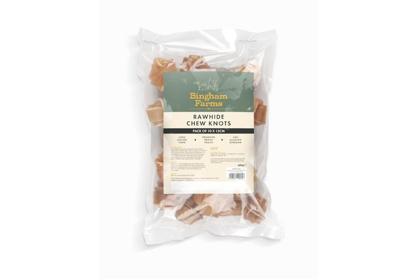 Bingham Farms Pei-1211 - Ppi 15cm Rawhide Chew Knots 10 Pk [ Bingham Farms Pei-1211 - Ppi 15cm Rawhide Chew Knots 10 Pk [