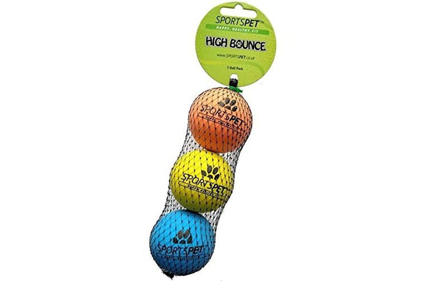 Sportspet Pei-260691 - Sportspet High Bounce 3 Pack Sportspet Pei-260691 - Sportspet High Bounce 3 Pack