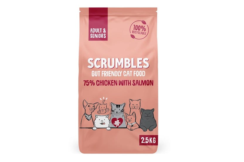 Scrumbles Pei-267699 - Scrumbles Dry Cat Food Adult Salmon 2 Scrumbles Pei-267699 - Scrumbles Dry Cat Food Adult Salmon 2