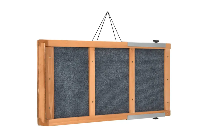 Vidaxl Dog Ramp Grey 120x30 Cm Solid Wood Fir Vidaxl Dog Ramp Grey 120x30 Cm Solid Wood Fir