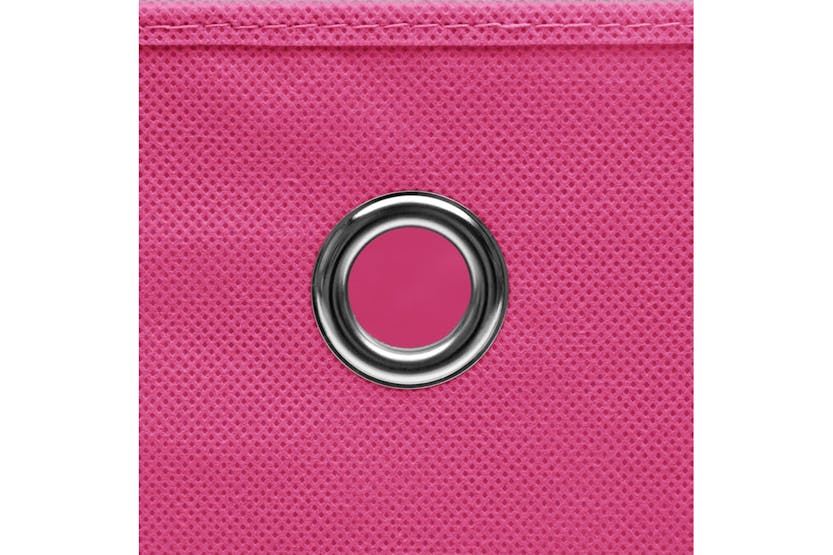 Vidaxl 288345 Storage Boxes 4 Pcs Pink 32x32x32 Cm Fabric Vidaxl 288345 Storage Boxes 4 Pcs Pink 32x32x32 Cm Fabric