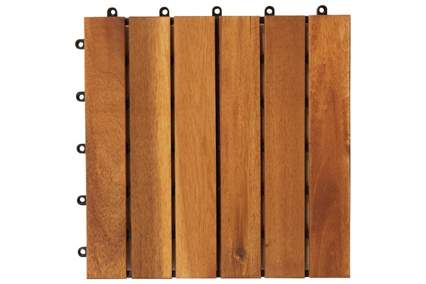 Vidaxl Decking Tiles Vertical Pattern 30 X 30 Cm Acacia Set Of 20 Vidaxl Decking Tiles Vertical Pattern 30 X 30 Cm Acacia Set Of 20