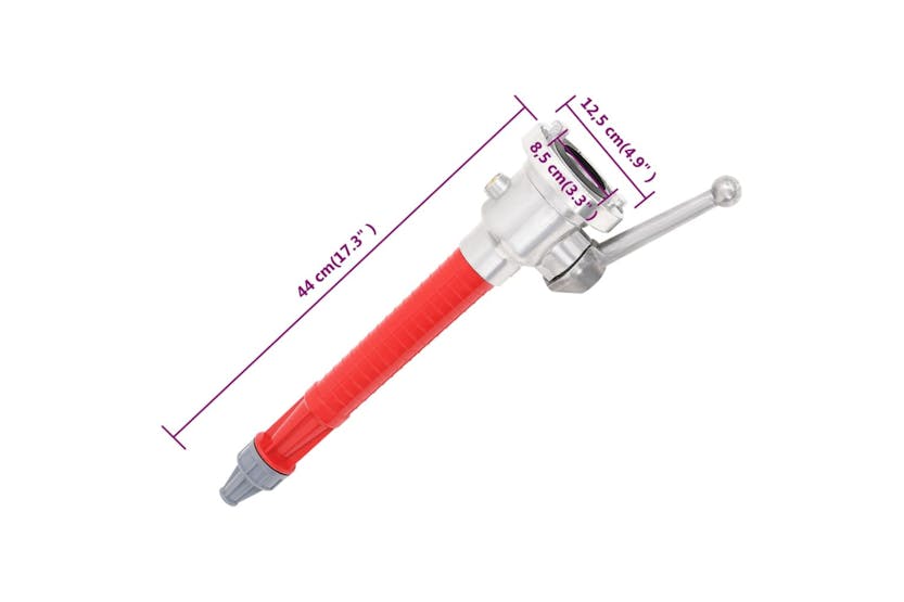 Vidaxl Fire Hose Nozzle With B Coupling Vidaxl Fire Hose Nozzle With B Coupling