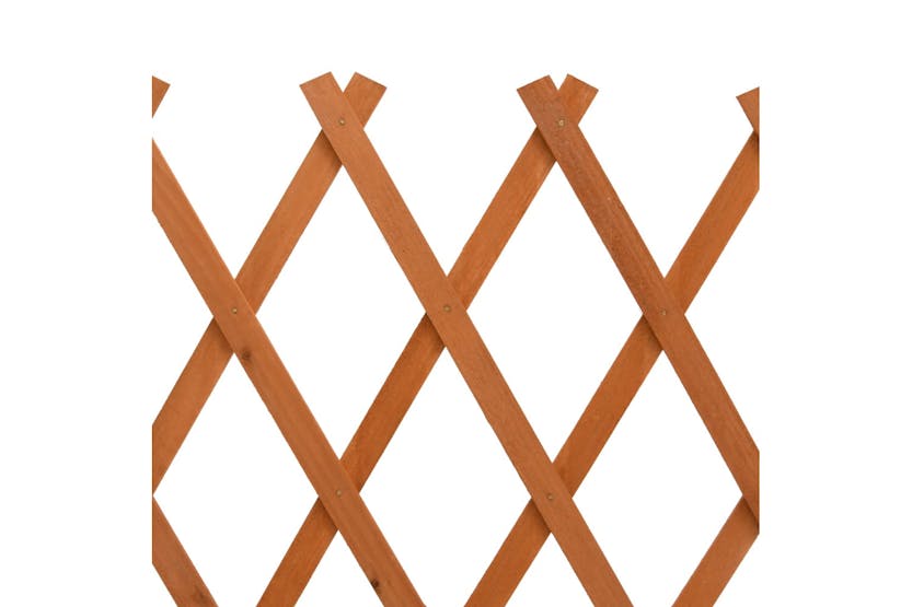 Vidaxl 314822 Garden Trellis Fence Orange 120x60 Cm Solid Firwood Vidaxl 314822 Garden Trellis Fence Orange 120x60 Cm Solid Firwood