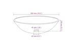 Vidaxl 142232 Basin Tempered Glass 42 Cm Brown Vidaxl 142232 Basin Tempered Glass 42 Cm Brown
