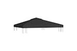 Vidaxl 2-tier Gazebo Top Cover 310 G/m2 3x3 M Black Vidaxl 2-tier Gazebo Top Cover 310 G/m2 3x3 M Black