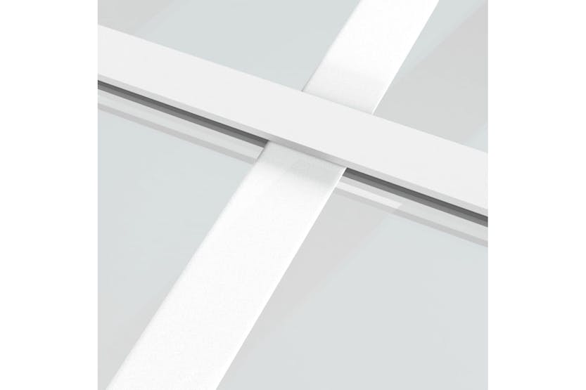 Vidaxl 151677 Sliding Door Frosted Esg Glass And Aluminium 102.5x205 Cm White Vidaxl 151677 Sliding Door Frosted Esg Glass And Aluminium 102.5x205 Cm White