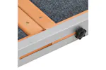 Vidaxl Dog Ramp Grey 120x30 Cm Solid Wood Fir Vidaxl Dog Ramp Grey 120x30 Cm Solid Wood Fir