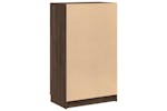 Vidaxl 817110 Shoe Cabinet Brown Oak 59x35x100 Cm Engineered Wood Vidaxl 817110 Shoe Cabinet Brown Oak 59x35x100 Cm Engineered Wood