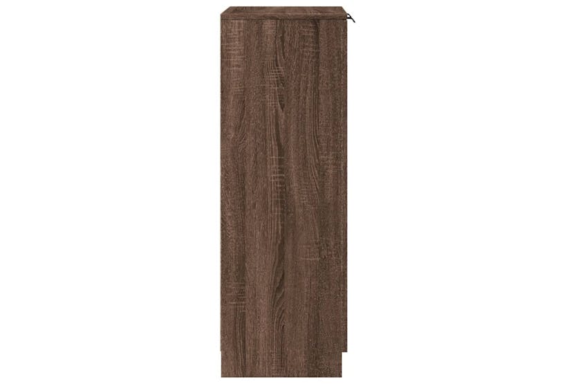 Vidaxl 817110 Shoe Cabinet Brown Oak 59x35x100 Cm Engineered Wood Vidaxl 817110 Shoe Cabinet Brown Oak 59x35x100 Cm Engineered Wood