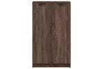Vidaxl 817110 Shoe Cabinet Brown Oak 59x35x100 Cm Engineered Wood Vidaxl 817110 Shoe Cabinet Brown Oak 59x35x100 Cm Engineered Wood