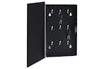 Vidaxl Key Box With Magnetic Board Black 30x20x5.5 Cm Vidaxl Key Box With Magnetic Board Black 30x20x5.5 Cm