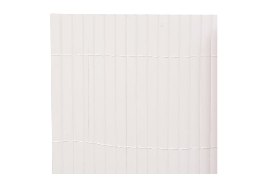 Vidaxl 317151 Double-sided Garden Fence 110x300 Cm White Vidaxl 317151 Double-sided Garden Fence 110x300 Cm White