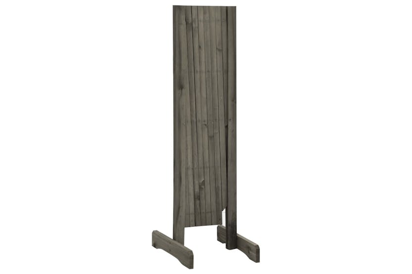 Vidaxl 314827 Garden Trellis Fence Grey 150x80 Cm Solid Firwood Vidaxl 314827 Garden Trellis Fence Grey 150x80 Cm Solid Firwood