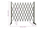 Vidaxl 314829 Garden Trellis Fence Grey 180x100 Cm Solid Firwood Vidaxl 314829 Garden Trellis Fence Grey 180x100 Cm Solid Firwood